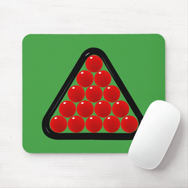Snooker Player Mouse Pad (With Mouse)