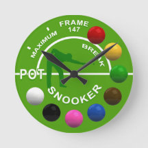 Snooker Players Maximum Break Clock