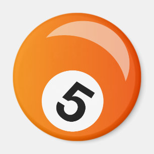 snooker pool ball magnet