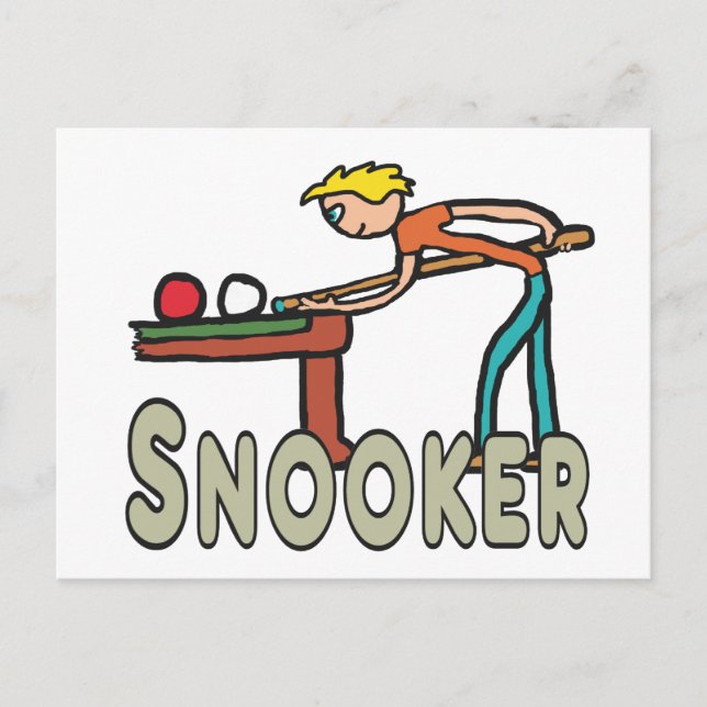 Snooker Postcard (Front)