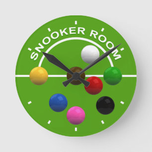 Snooker Room Clock
