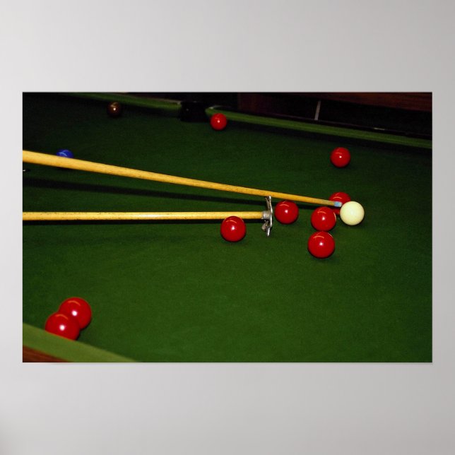 Snooker shot poster (Front)