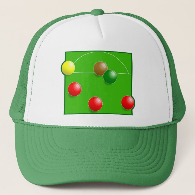 Snooker Trucker Hat (Front)