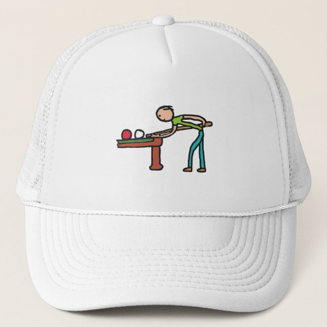 Snooker Trucker Hat (Front)