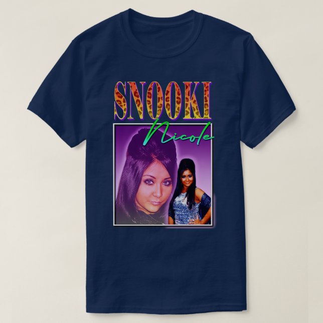 Snooki Retro T-Shirt (Design Front)