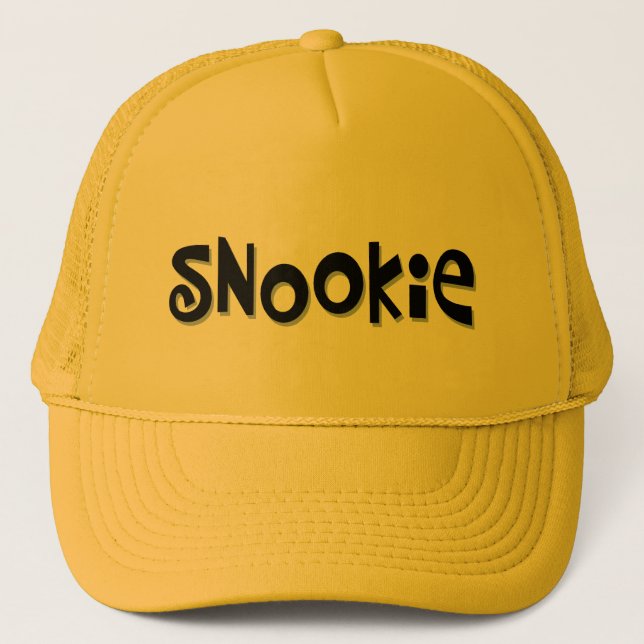 "SNOOKIE" TRUCKER HAT (Front)