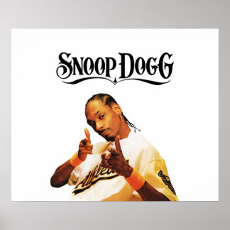 SNOOP DOGG BEING A BOSS AND LOGO POSTER