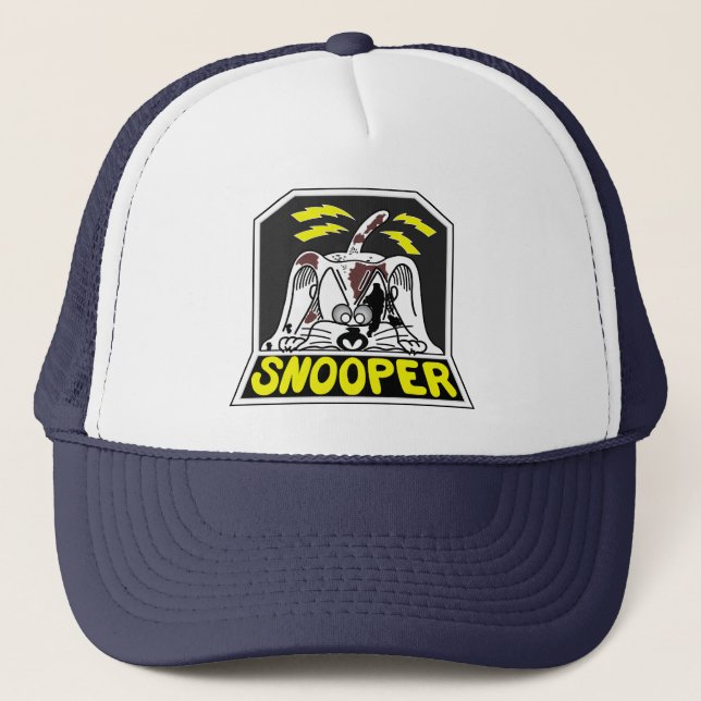 Snooper - Project Left Bank 371st RRC - 1st Cav Trucker Hat (Front)