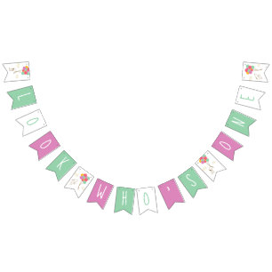 Snoopy and Balloons First Birthday Bunting