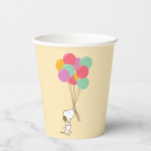 Snoopy and Balloons Paper Cups