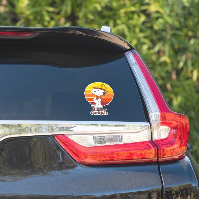 Snoopy | Beagle Scout - Happy Camper (Car Side)