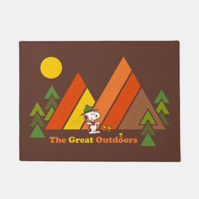 Snoopy | Beagle Scout - The Great Outdoors Doormat (Front)