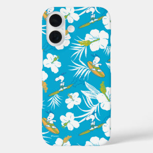 Snoopy Brooklyn Beach Pattern iPhone 16 Case