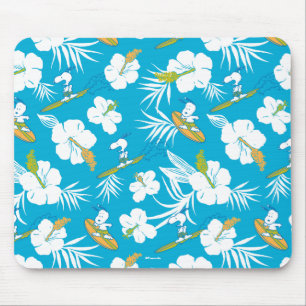 Snoopy Brooklyn Beach Pattern Mouse Pad