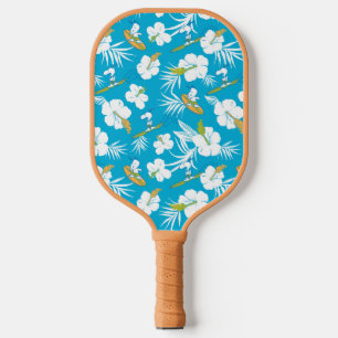 Snoopy Brooklyn Beach Pattern Pickleball Paddle
