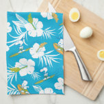 Snoopy Brooklyn Beach Pattern Tea Towel<br><div class="desc">Take a look at this super cute design featuring Snoopy surfing the tropical waves.</div>