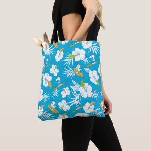 Snoopy Brooklyn Beach Pattern Tote Bag