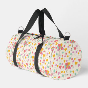 Snoopy Bunches of Balloons Pattern Duffle Bag