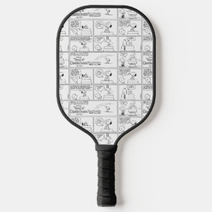 Snoopy & Charlie Brown   English Muffin Pickleball Paddle