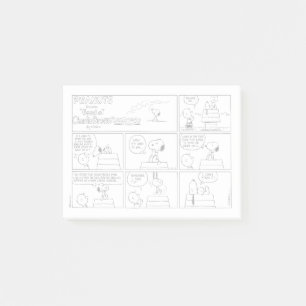 Snoopy & Charlie Brown   English Muffin Post-it Notes