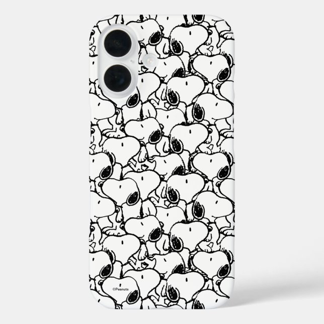 Snoopy Classic Comics Pattern Case-Mate iPhone Case (Back)