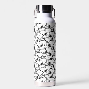 Snoopy Classic Comics Pattern Water Bottle