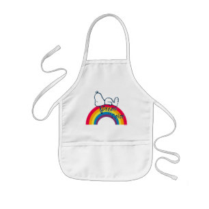 Snoopy Dream in Colour Rainbow Kids Apron