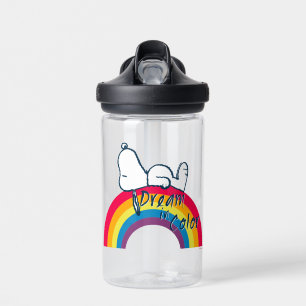 Snoopy   Dream in Colour Rainbow Water Bottle
