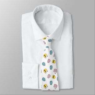 Snoopy Easter Egg Pattern Tie