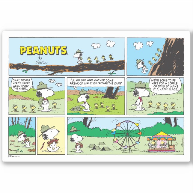 Snoopy & Friends | Go Camping (Front)
