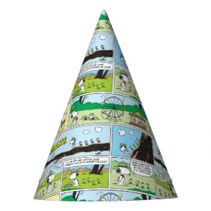 Snoopy & Friends Go Camping Party Hat