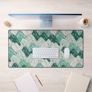 Snoopy Great Outdoors Pattern Desk Mat