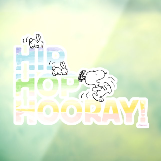 Snoopy Hip Hop Hooray Easter (Sheet 3)