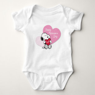Snoopy Hugs & Kisses Baby Bodysuit