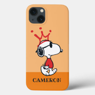 Snoopy - Joe Cool Crown iPhone 13 Case