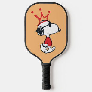 Snoopy - Joe Cool Crown Pickleball Paddle