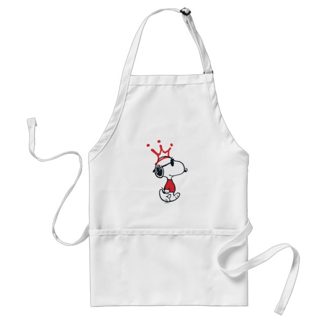 Snoopy - Joe Cool Crown Standard Apron (Front)