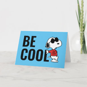 Snoopy "Joe Cool" Standing Card