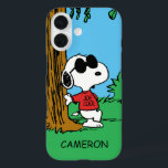 Snoopy "Joe Cool" Standing iPhone 16 Case<br><div class="desc">Check out Snoopy's alter-ego Joe Cool standing and leaning.</div>
