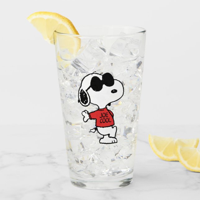 Snoopy "Joe Cool" Standing Glass (Front Ice)