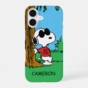 Snoopy "Joe Cool" Standing iPhone 16 Case