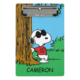 Snoopy "Joe Cool" Standing Mini Clipboard