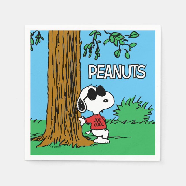 Snoopy "Joe Cool" Standing Napkin (Front)