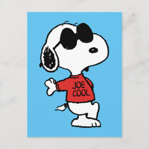 Snoopy "Joe Cool" Standing Postcard