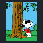 Snoopy "Joe Cool" Standing Poster<br><div class="desc">Transform your empty walls with the timeless swagger of the Peanuts gang. This "Joe Cool" Scenic Poster turns the classic comic strip into a vibrant piece of art. Featuring a high-quality print of the full scenic design, it depicts Snoopy in his iconic "Joe Cool" persona—shades on, red sweater popping—casually leaning...</div>