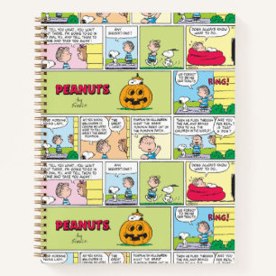 Snoopy & Linus   The Great Pumpkin News Notebook