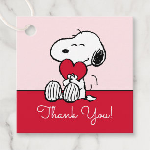 Snoopy   Little Sweetheart Baby Shower Favour Tags