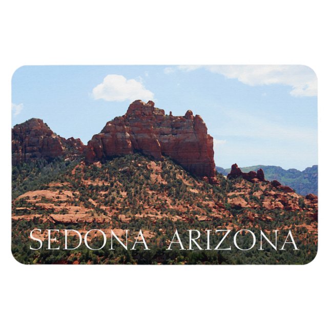 Snoopy Rock Magnet (Horizontal)