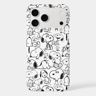 Snoopy Smile Giggle Laugh Pattern