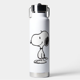 Snoopy Smile Giggle Laugh Water Bottle